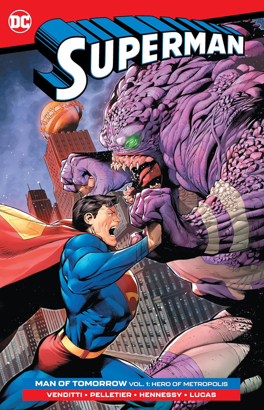 Superman: Man of Tomorrow Vol. 1: Hero of Metropolis cover