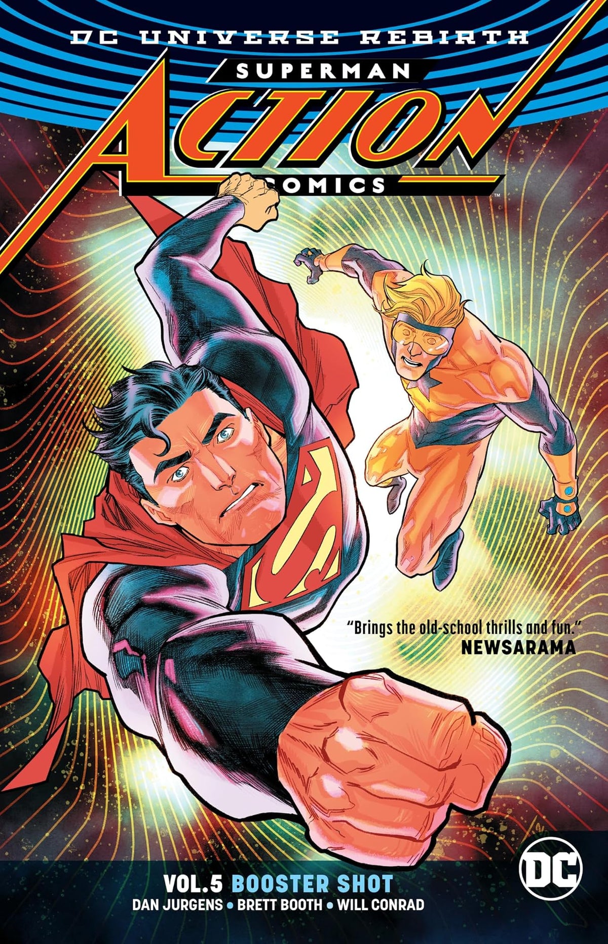Superman: Action Comics Vol. 5: Booster Shot cover
