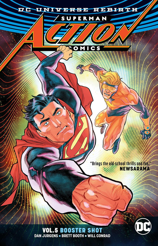 Superman: Action Comics Vol. 5: Booster Shot cover