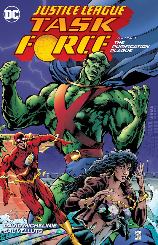 Justice League Task Force Vol. 1: Purification Plague cover