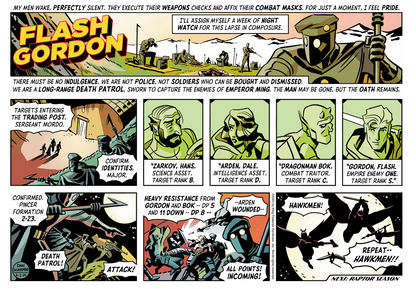 Flash Gordon - Interior Sample