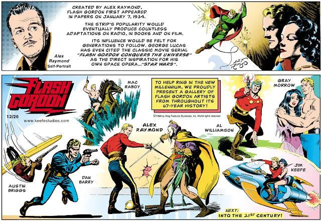 Flash Gordon - Classic Strip Art