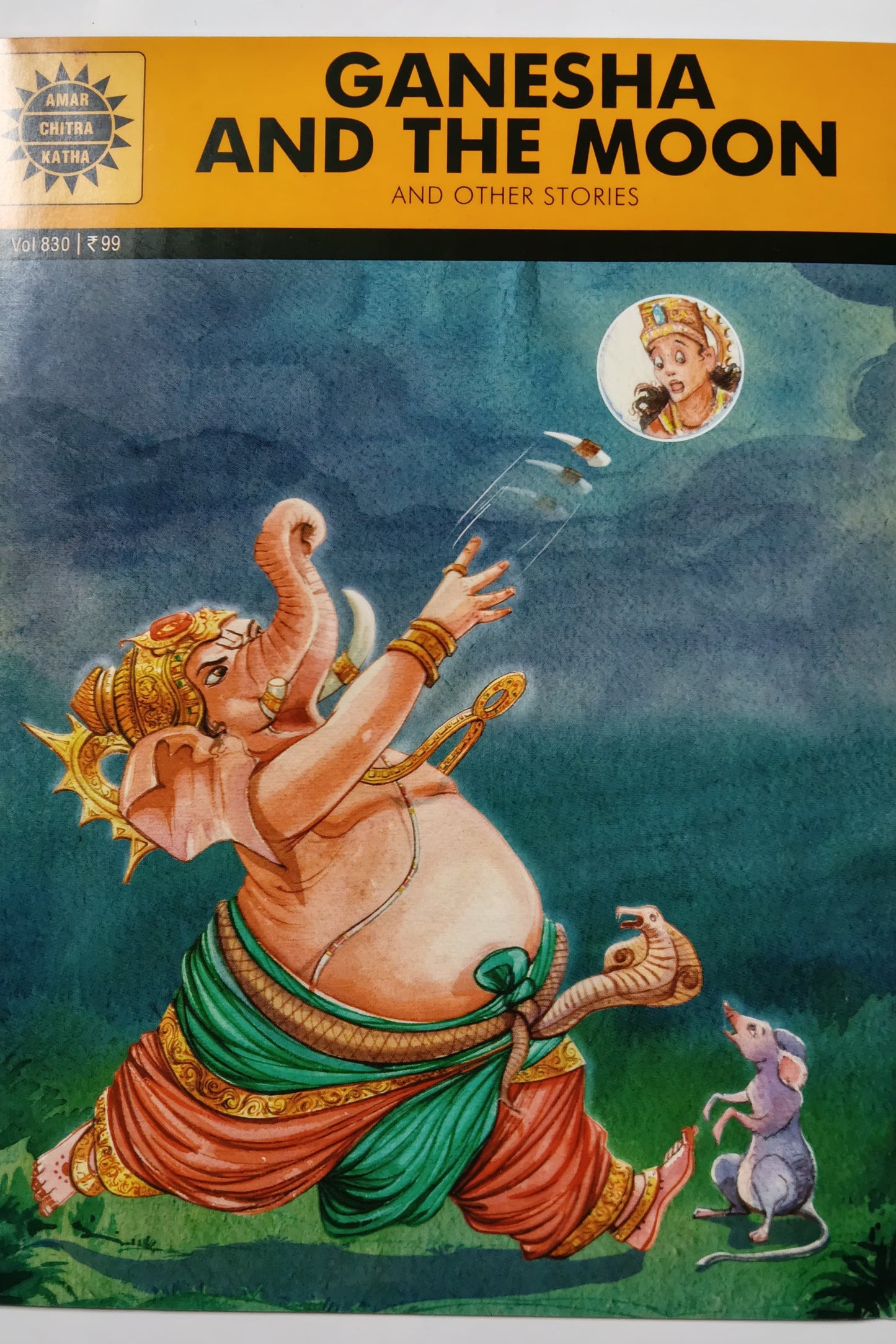 Ganesha and the Moon cover