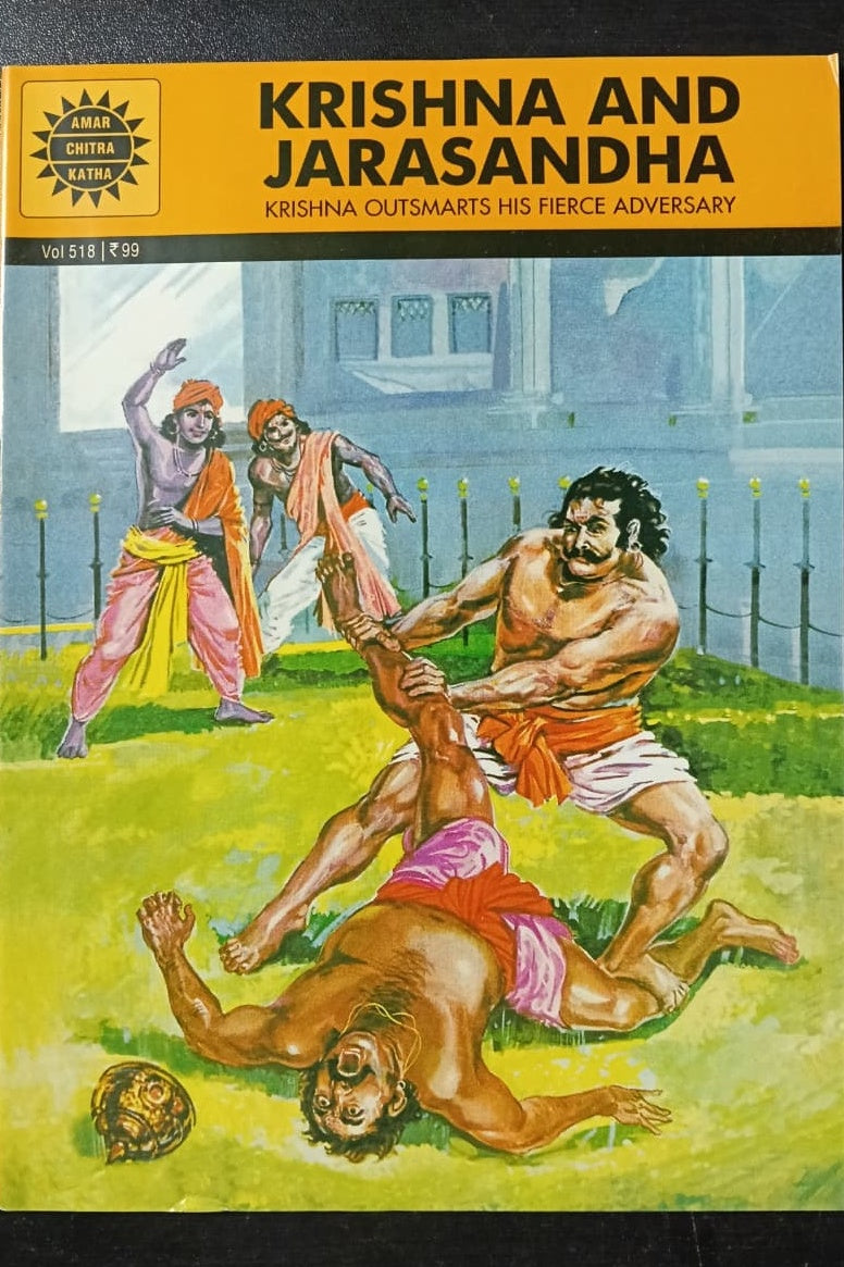 Krishna and Jarasandha cover