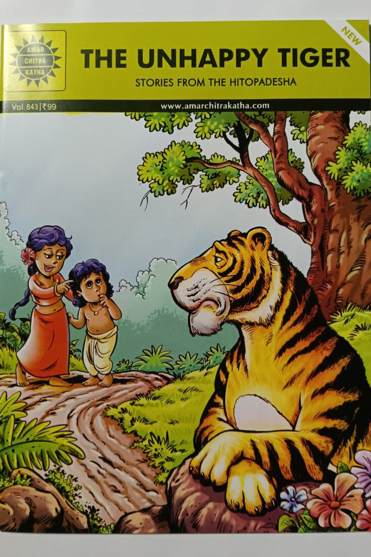 The Unhappy Tiger cover