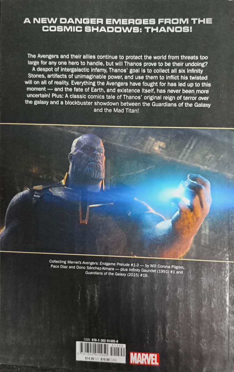 Marvel's Avengers: Endgame Prelude cover