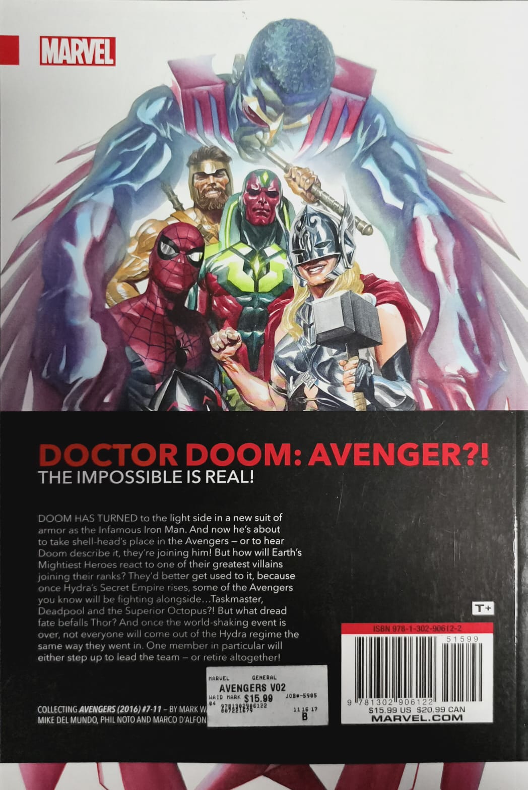 Avengers: Unleashed Vol. 2 - Secret Empire cover