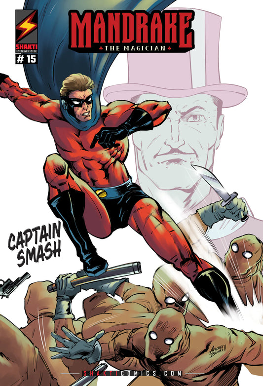 Mandrake The Magician: Captain Smash - cover