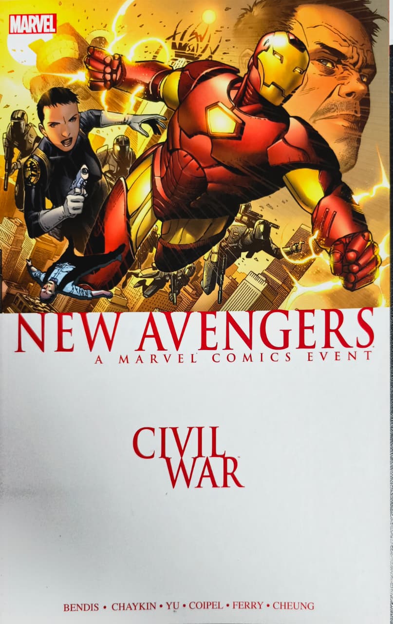 New Avengers: Civil War cover