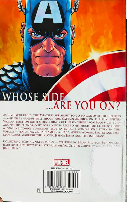 New Avengers: Civil War cover