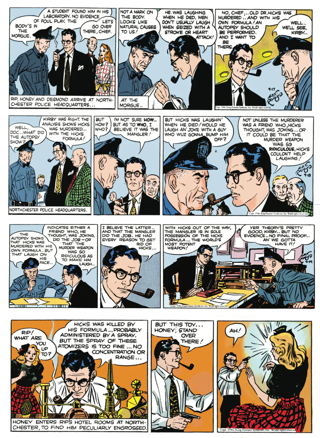 Rip Kirby - The Modern Detective: Chip Faraday Murder - Image 4