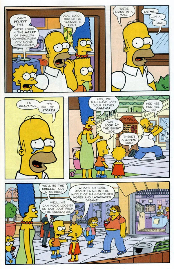 Simpsons Comics Knockout