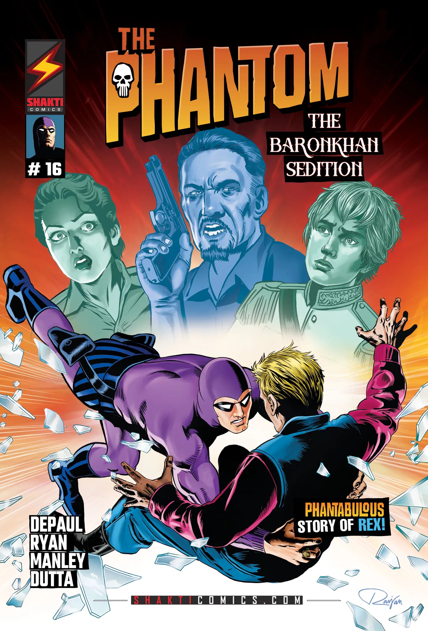 The Phantom: The Baronkhan Sedition - cover