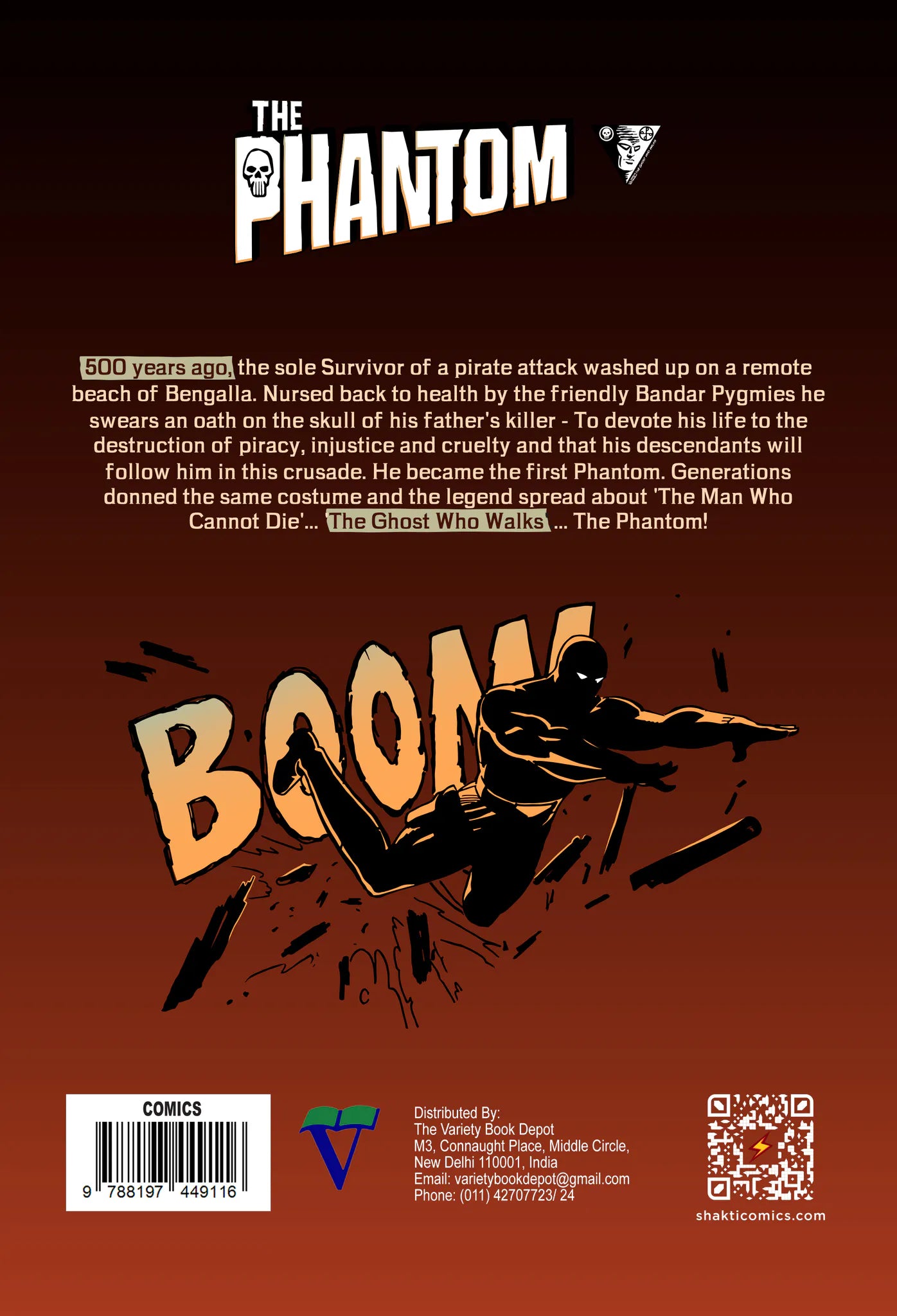 The Phantom: The Baronkhan Sedition - interior page