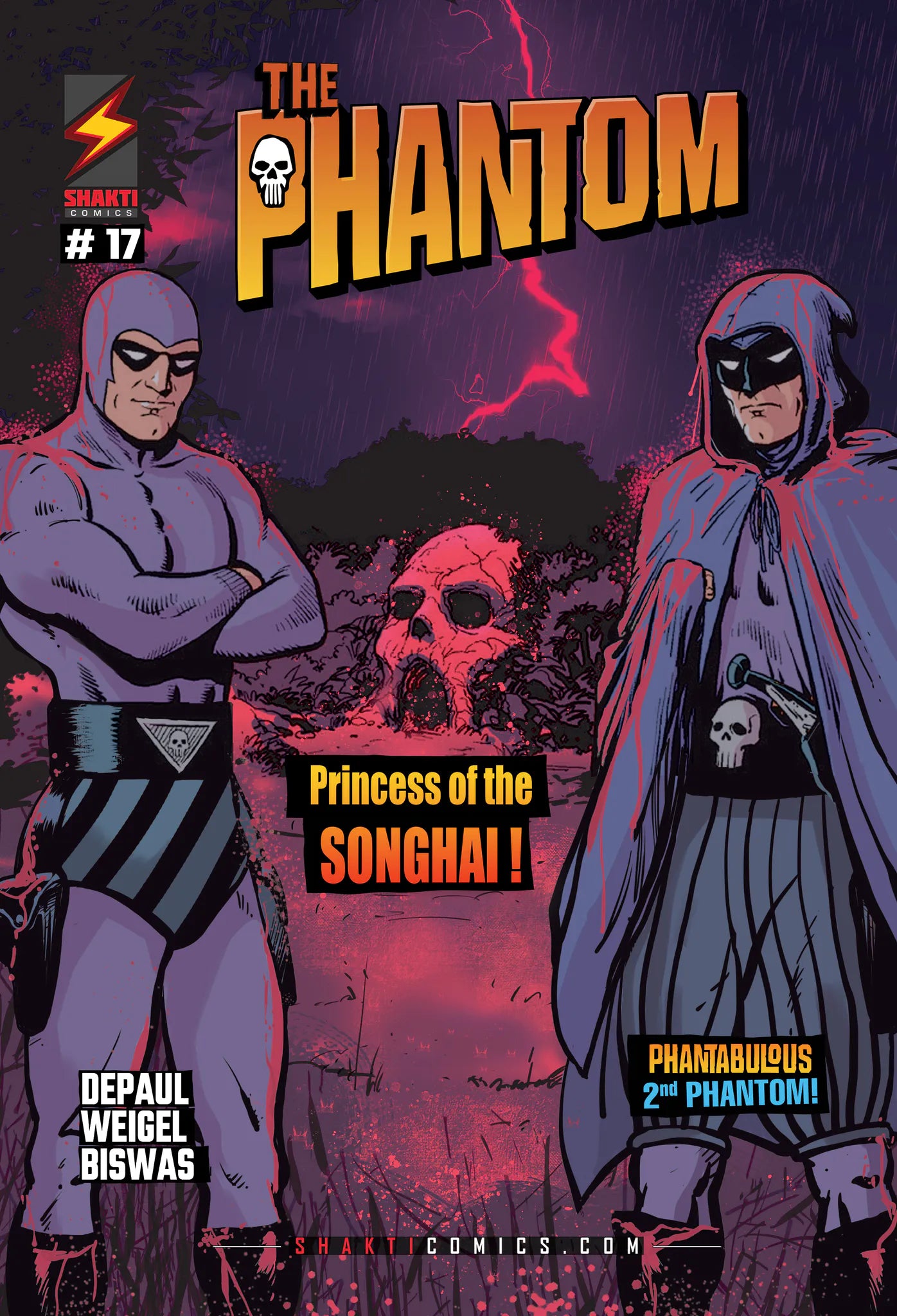 The Phantom: The Princess of The Songhai - cover