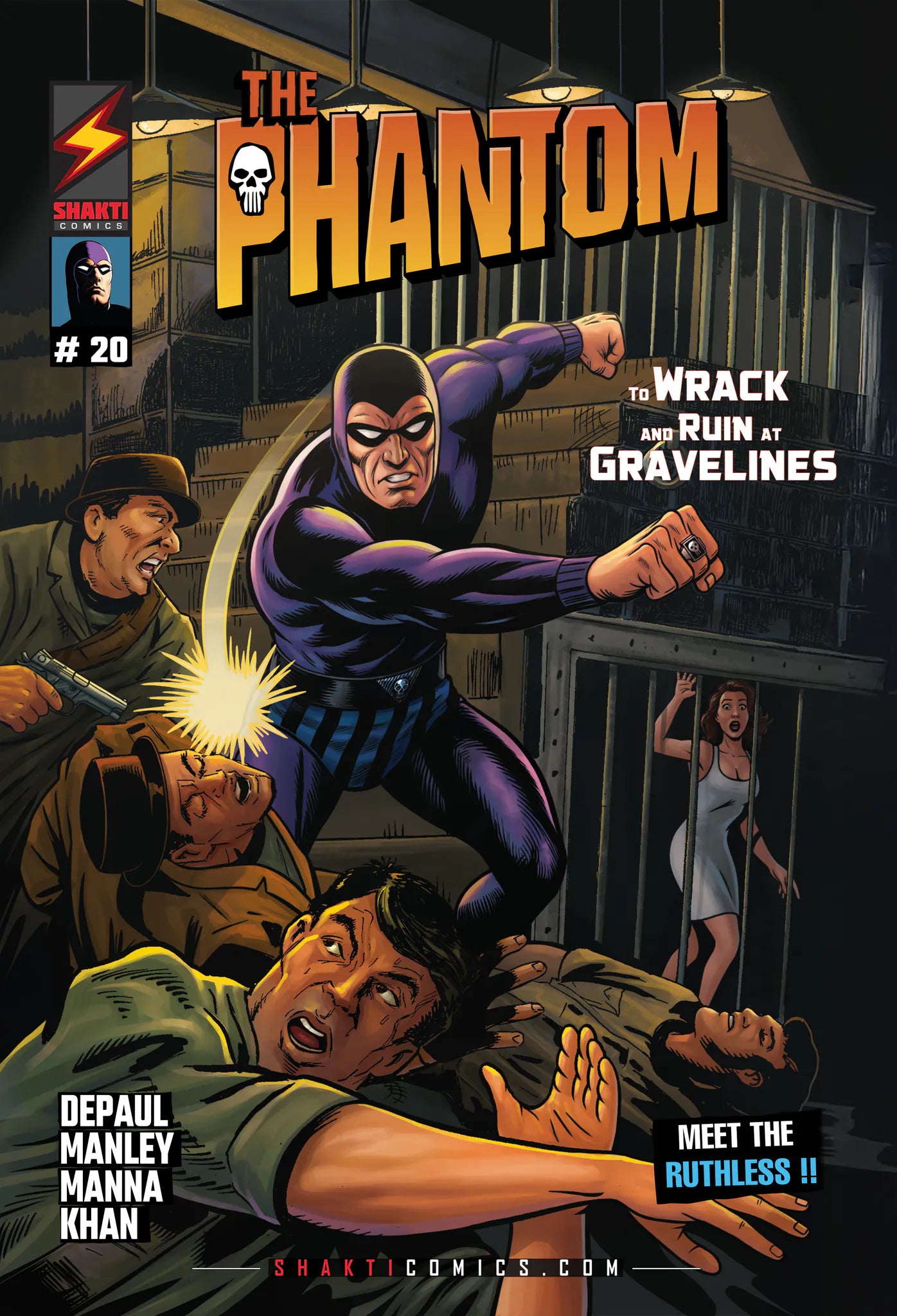 The Phantom: To Wrack and Ruin at Gravelines - cover