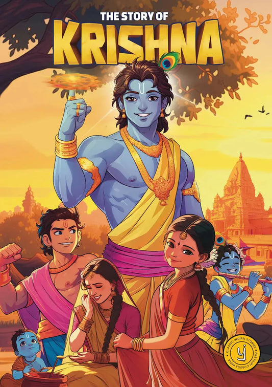 The Story of Krishna: Classic Indian Comics - Image 1